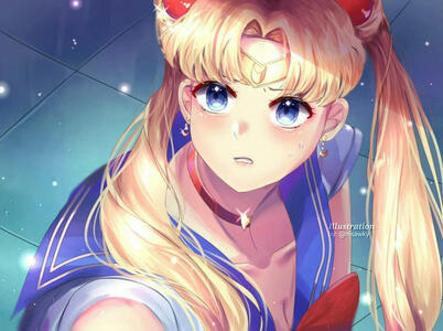 Usagi Tsukino from Sailor Moon - Created on May 2020