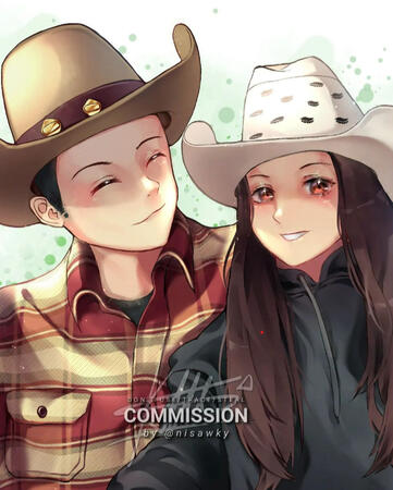 2x BustUp Commission for client on IG - 2021