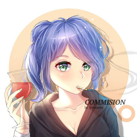 2x BustUp Commission for client on IG - 2020