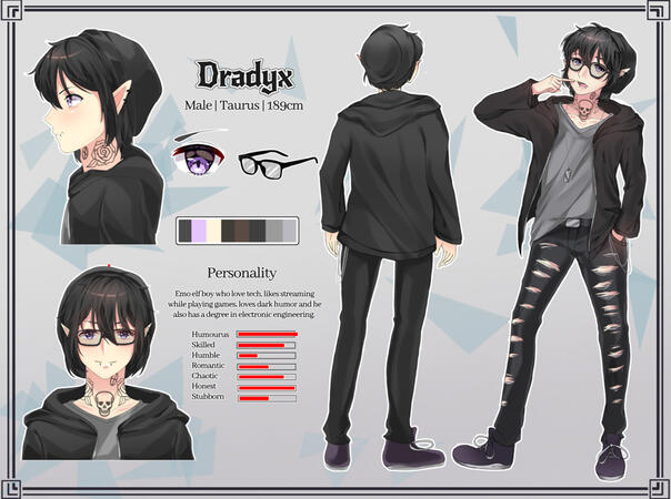 Character Sheet Commission or Client on Twitter - 2020