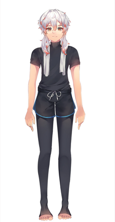 Fullbody Character Design Commission for Client on IG - 2021