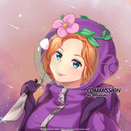 Headshot Commission for Client on Twitter - 2020