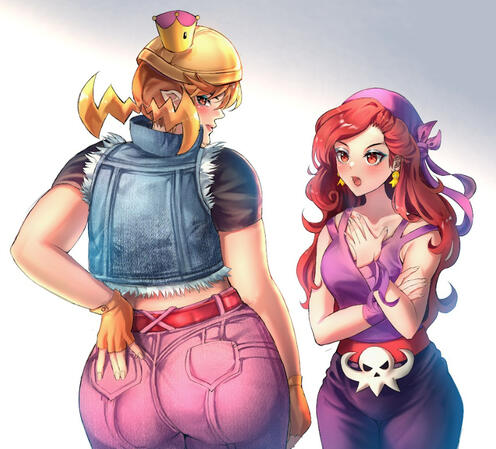 2x Half Body Commission for Zamasu on IG - 2023