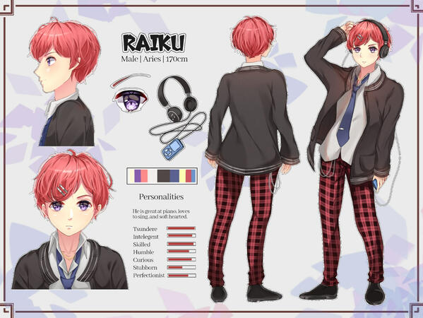 Character Sheet Commission or Client on IG - 2020